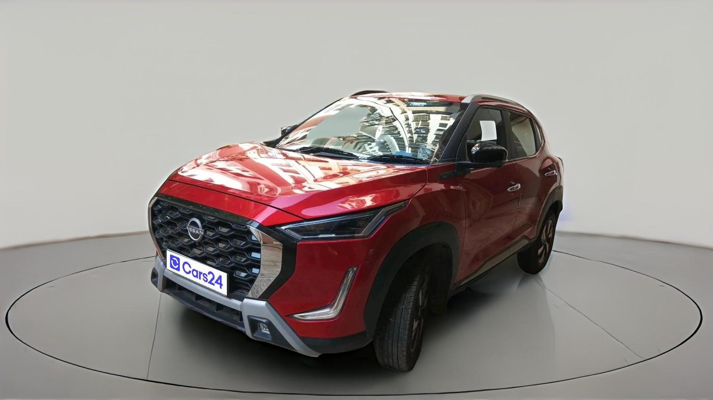 2025 Nissan MAGNITE Tekna B4D 1.0 Petrol AMT, Petrol, Automatic, 3,630 km, exterior