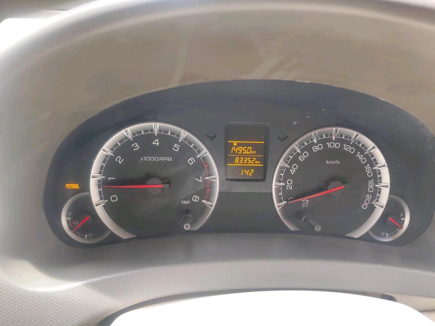 2017 Maruti Ertiga VXI CNG, CNG, Manual, 93,357 km, interior