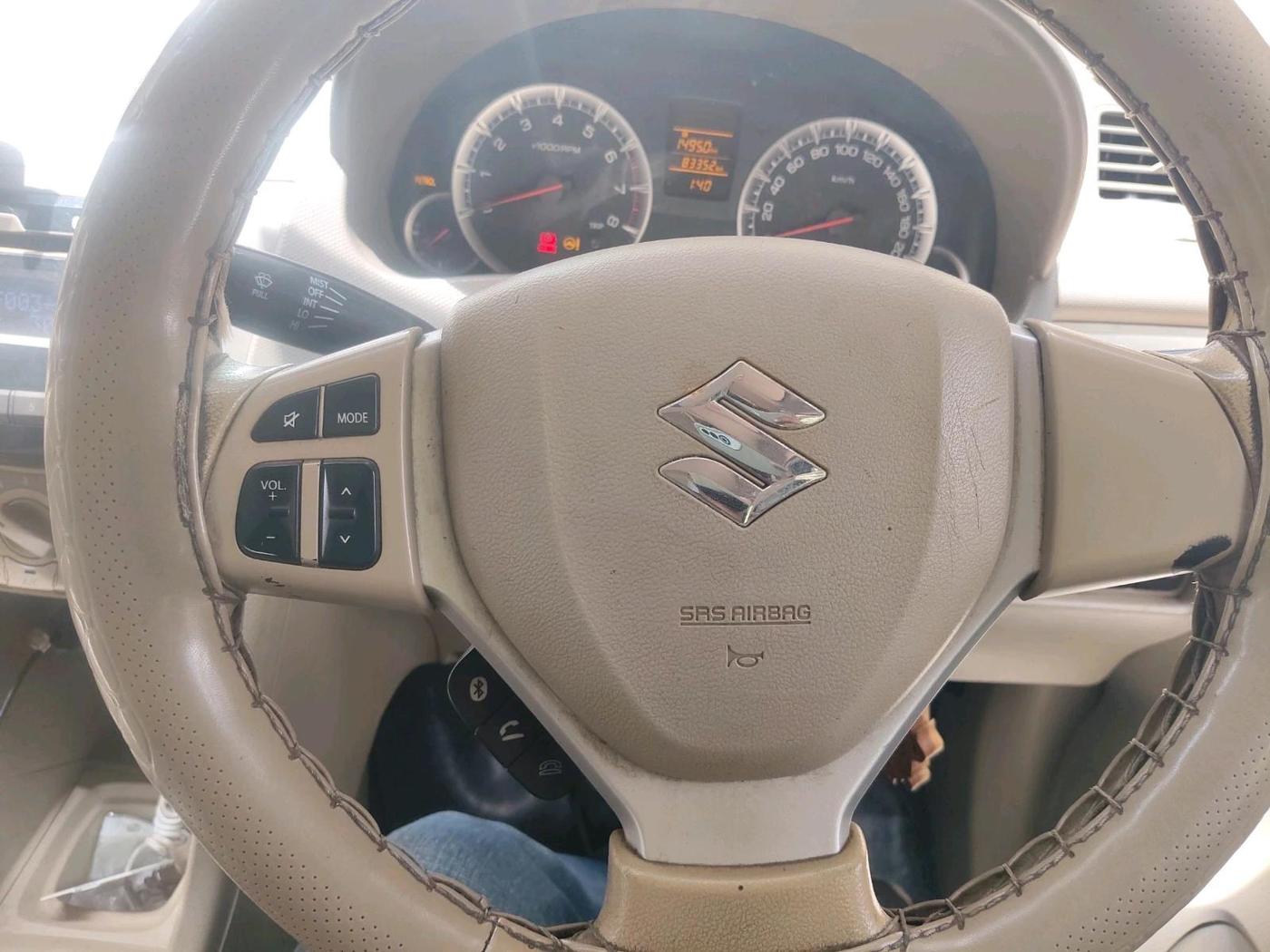 2017 Maruti Ertiga VXI CNG, CNG, Manual, 93,357 km, interior