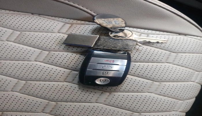 2019 KIA SELTOS HTX IVT 1.5 PETROL, Petrol, Automatic, 40,186 km, interior