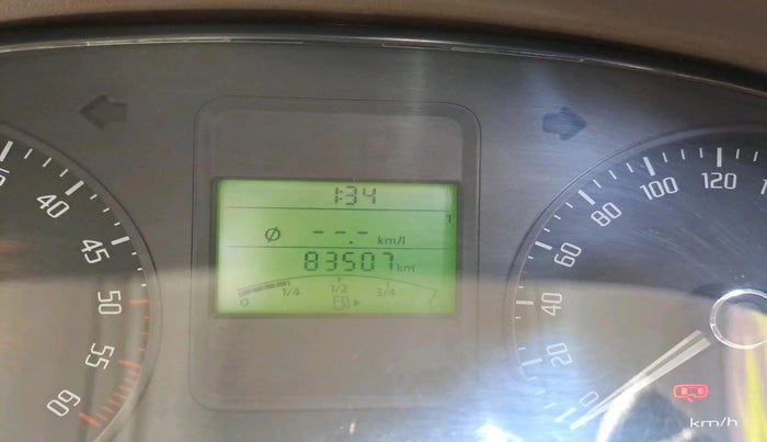 2014 Skoda Rapid ELEGANCE 1.6 TDI CR MT, Diesel, Manual, 83,507 km, interior