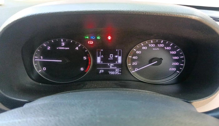2016 Hyundai Creta SX PLUS AT 1.6 DIESEL, Diesel, Automatic, 79,835 km, interior