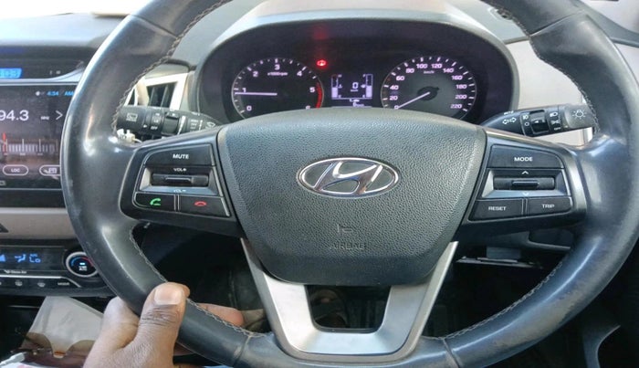 2016 Hyundai Creta SX PLUS AT 1.6 DIESEL, Diesel, Automatic, 79,835 km, interior