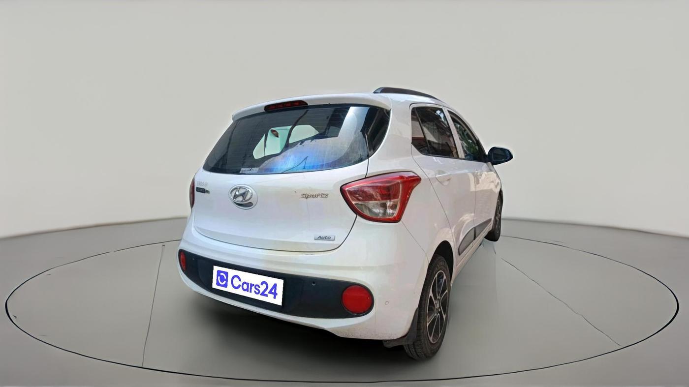 2017 Hyundai Grand i10 SPORTZ (O) AT 1.2 KAPPA VTVT, Petrol, Automatic, 11,700 km, exterior