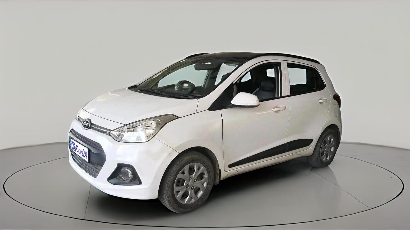 2016 Hyundai Grand i10 SPORTZ 1.2 KAPPA VTVT, Petrol, Manual, 27,698 km, exterior