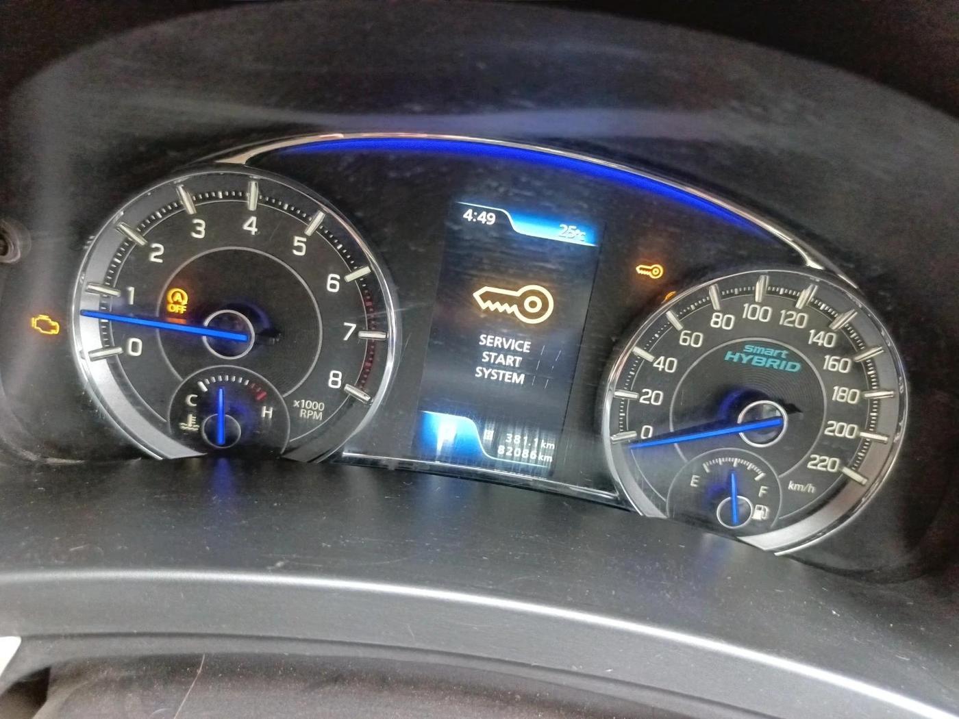 2019 Maruti Ciaz ALPHA  AT 1.5 SHVS PETROL, Petrol, Automatic, 82,086 km, interior