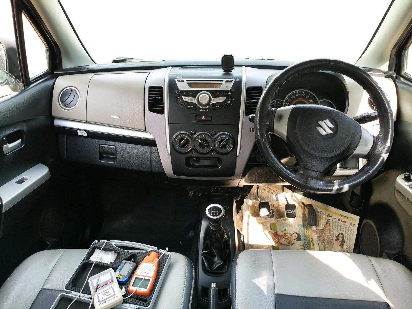 2013 Maruti Wagon R 1.0 VXI, Petrol, Manual, 34,483 km, interior