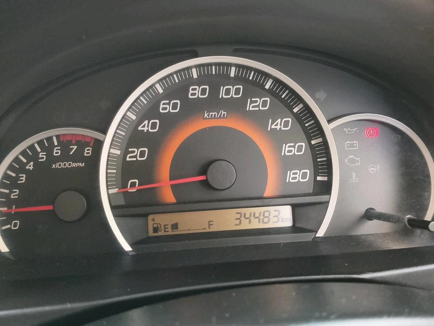 2013 Maruti Wagon R 1.0 VXI, Petrol, Manual, 34,483 km, interior