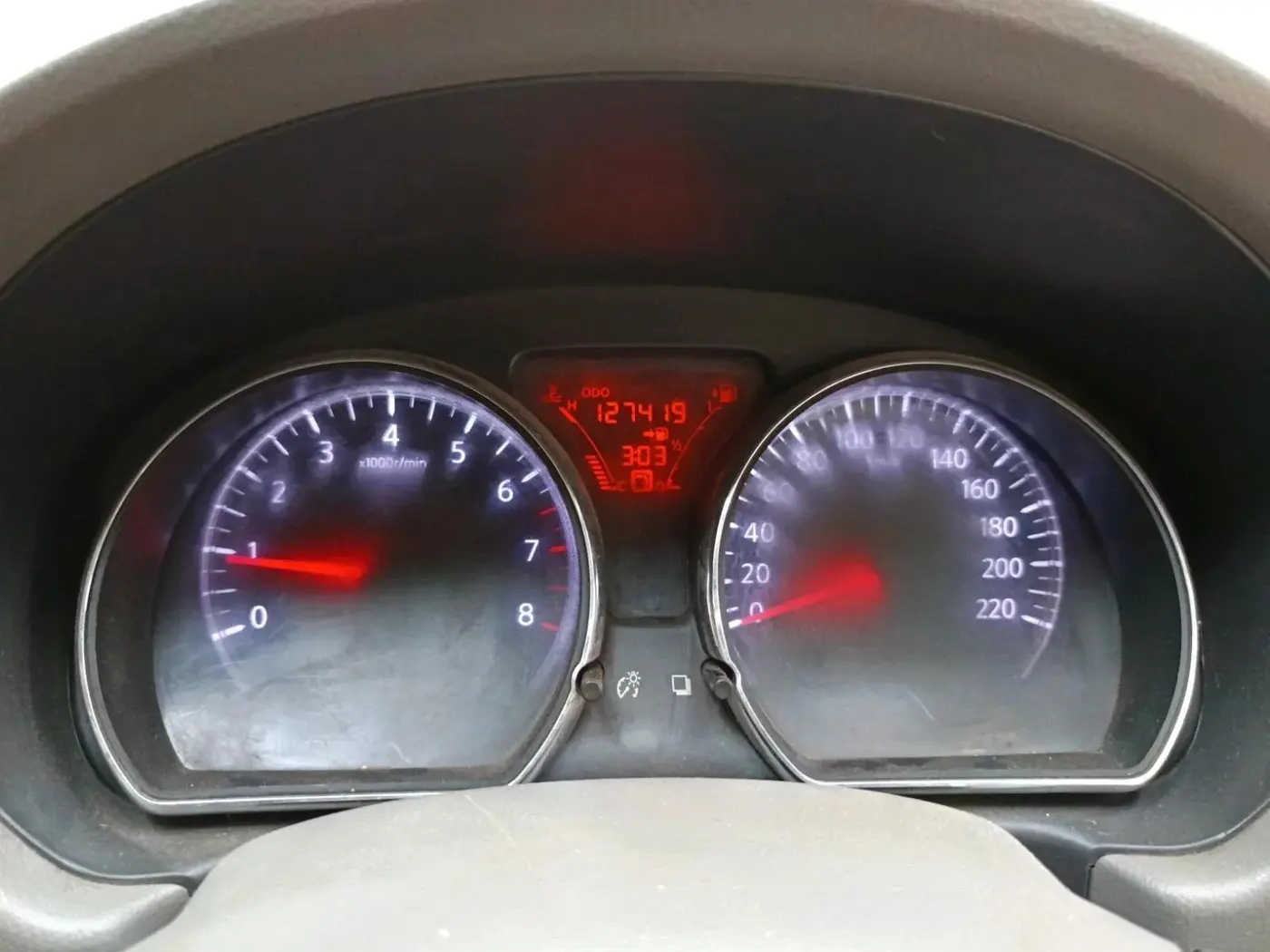 2012 Nissan Sunny XV PETROL, CNG, Manual, 1,27,419 km, interior
