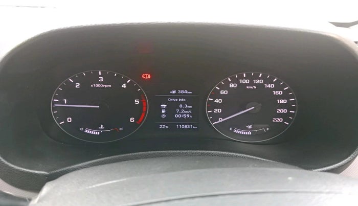 2018 Hyundai Creta SX (O) 1.6 DIESEL, Diesel, Manual, 1,10,831 km, interior