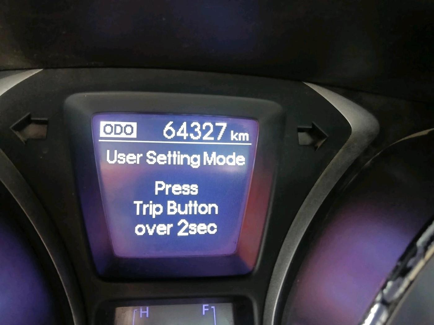 2013 Hyundai New Elantra 1.6 SX AT DIESEL, Diesel, Automatic, 64,327 km, interior