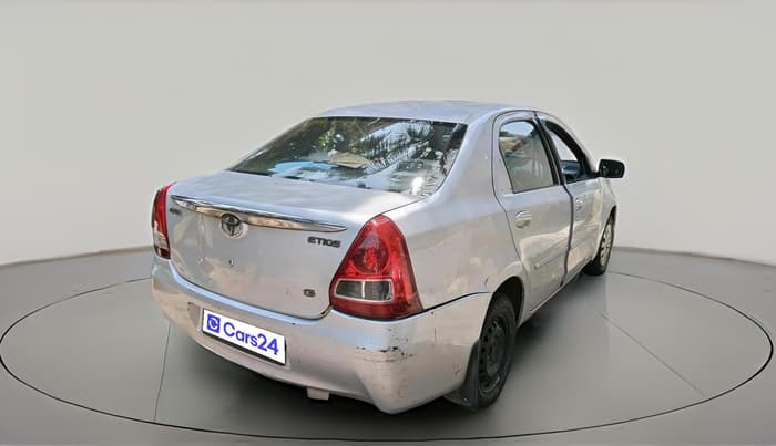 2011 Toyota Etios G, Petrol, Manual, 1,10,591 km, exterior