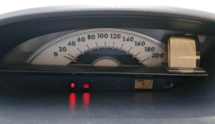 2011 Toyota Etios G, Petrol, Manual, 1,10,591 km, interior