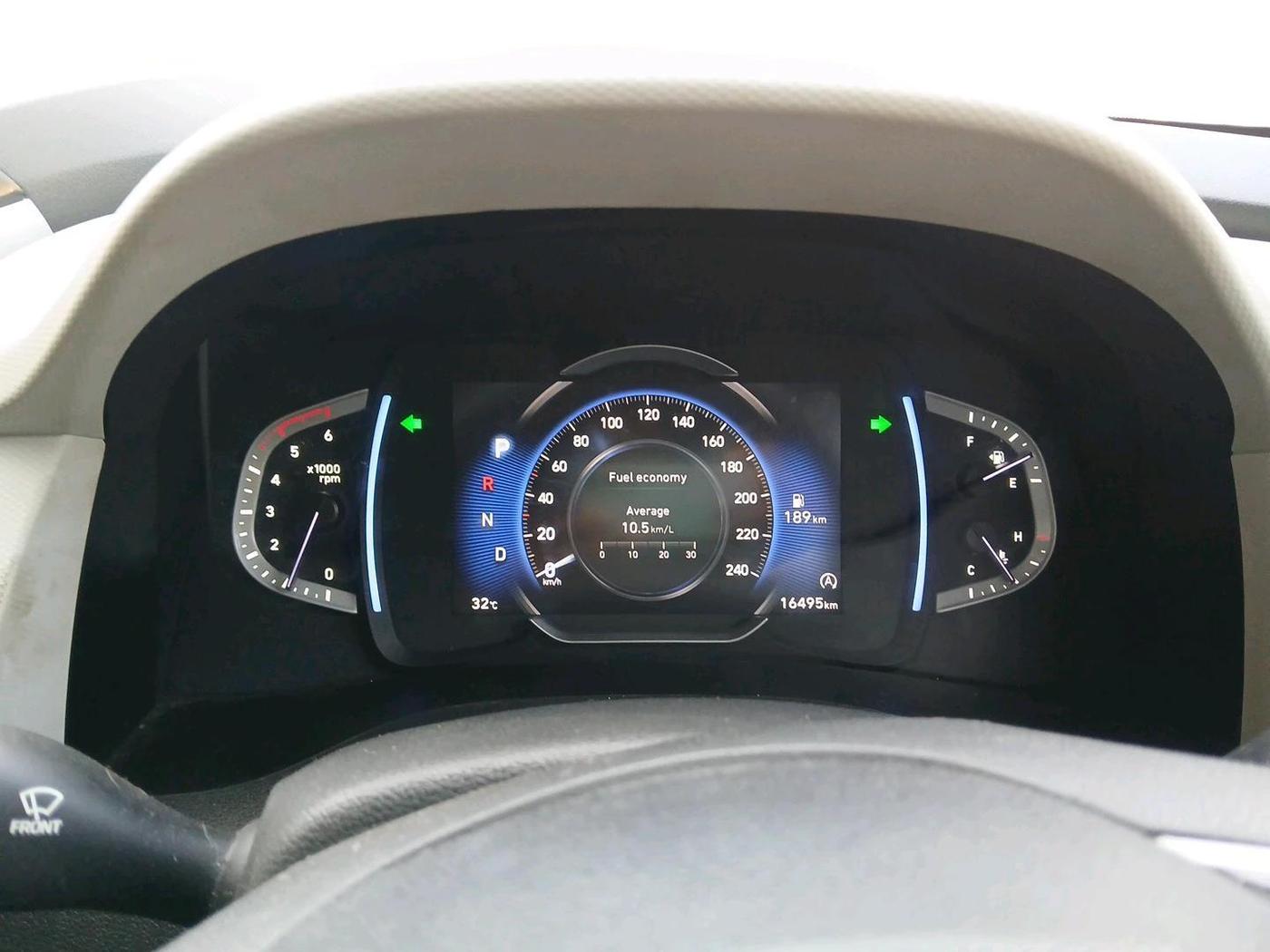 2023 Hyundai Creta SX (O) AT 1.5 DIESEL, Diesel, Automatic, 16,495 km, interior