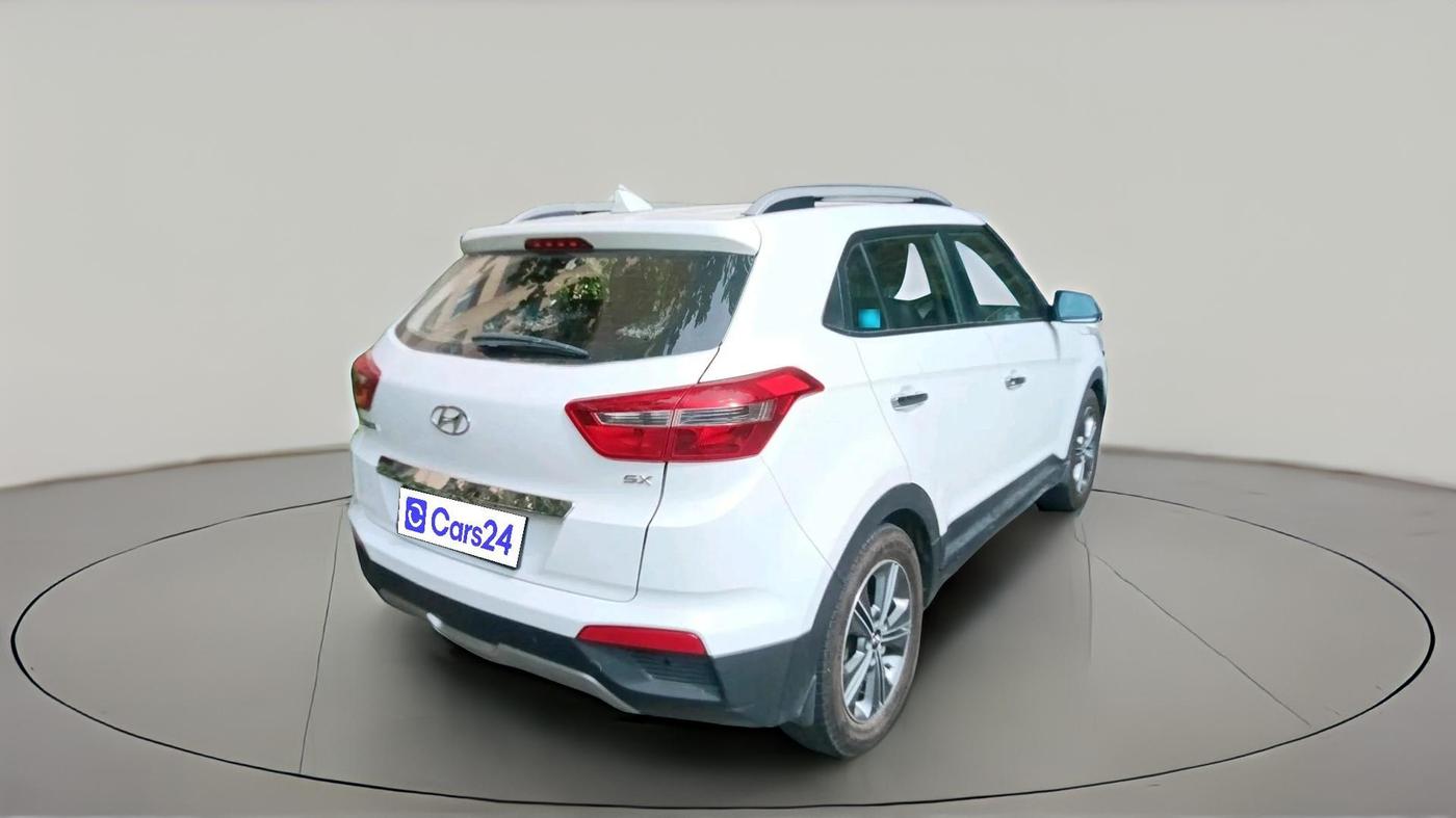 2018 Hyundai Creta SX PLUS AT 1.6 PETROL, Petrol, Automatic, 53,921 km, exterior