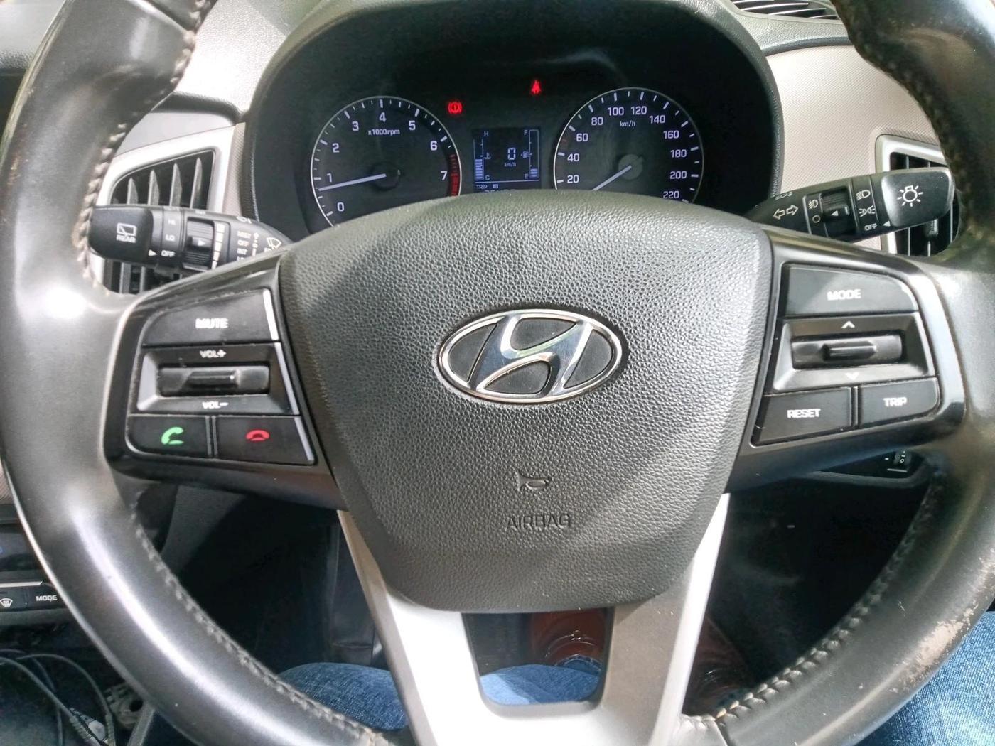 2018 Hyundai Creta SX PLUS AT 1.6 PETROL, Petrol, Automatic, 53,921 km, interior