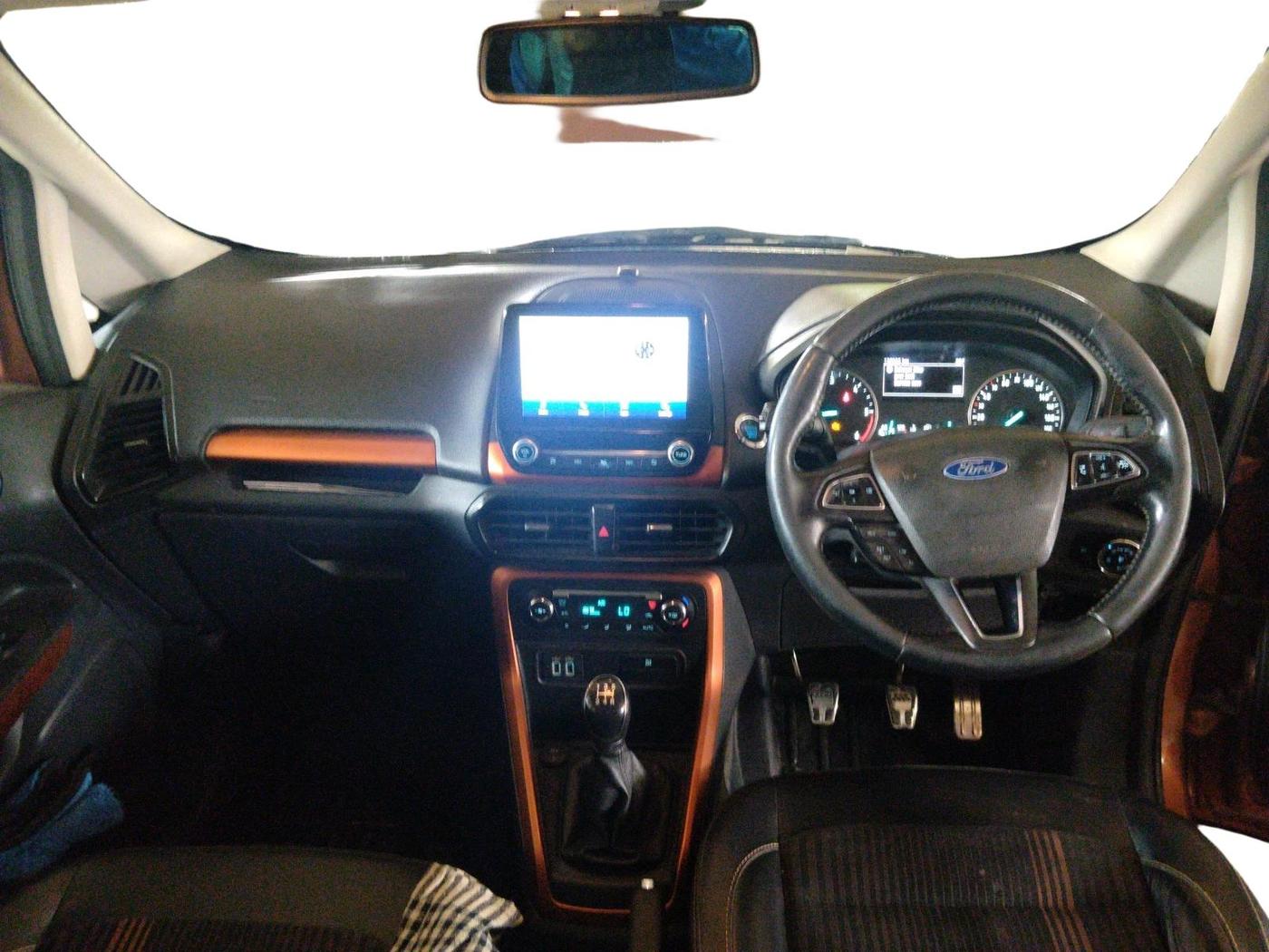 2020 Ford Ecosport TITANIUM 1.5L SPORTS(SUNROOF) DIESEL, Diesel, Manual, 1,32,023 km, interior
