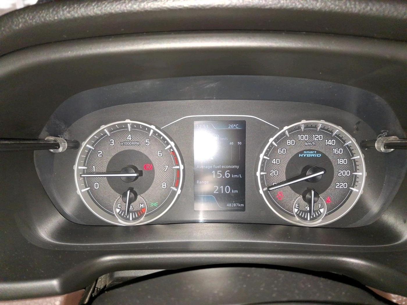 2022 Maruti BREZZA ZXI + SMART HYBRID, Petrol, Manual, 48,287 km, interior