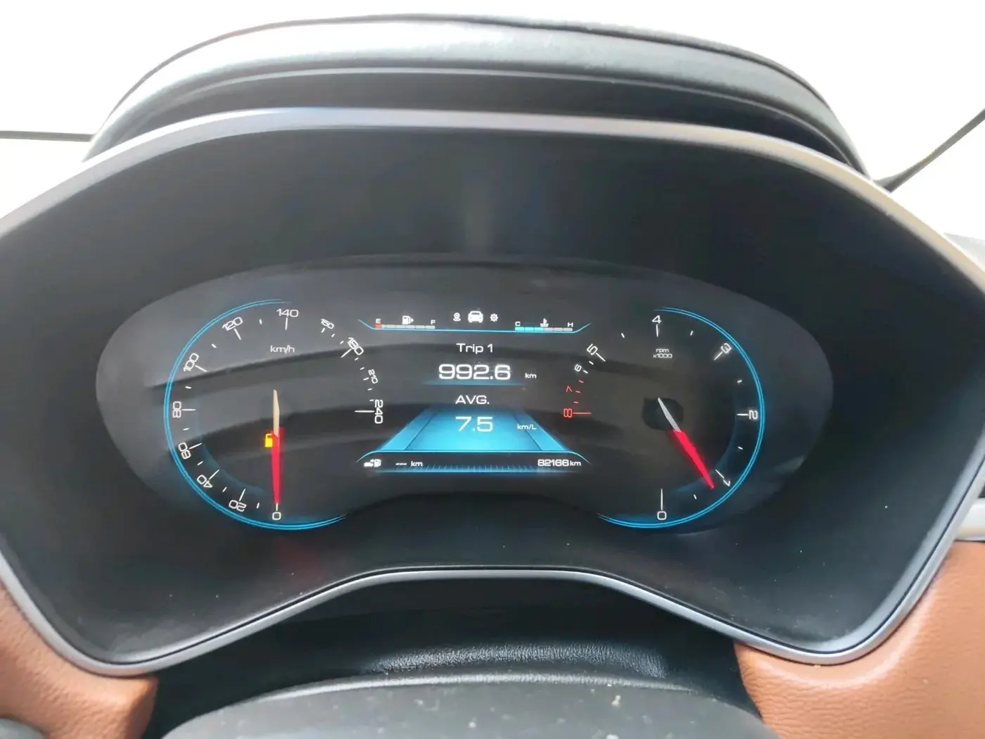 2022 MG HECTOR PLUS SHARP 2.0 DIESEL TURBO MT 6-STR, Diesel, Manual, 82,166 km, interior