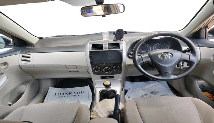 2012 Toyota Corolla Altis J PETROL, Petrol, Manual, 1,08,651 km, interior