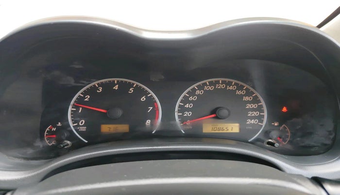 2012 Toyota Corolla Altis J PETROL, Petrol, Manual, 1,08,651 km, interior