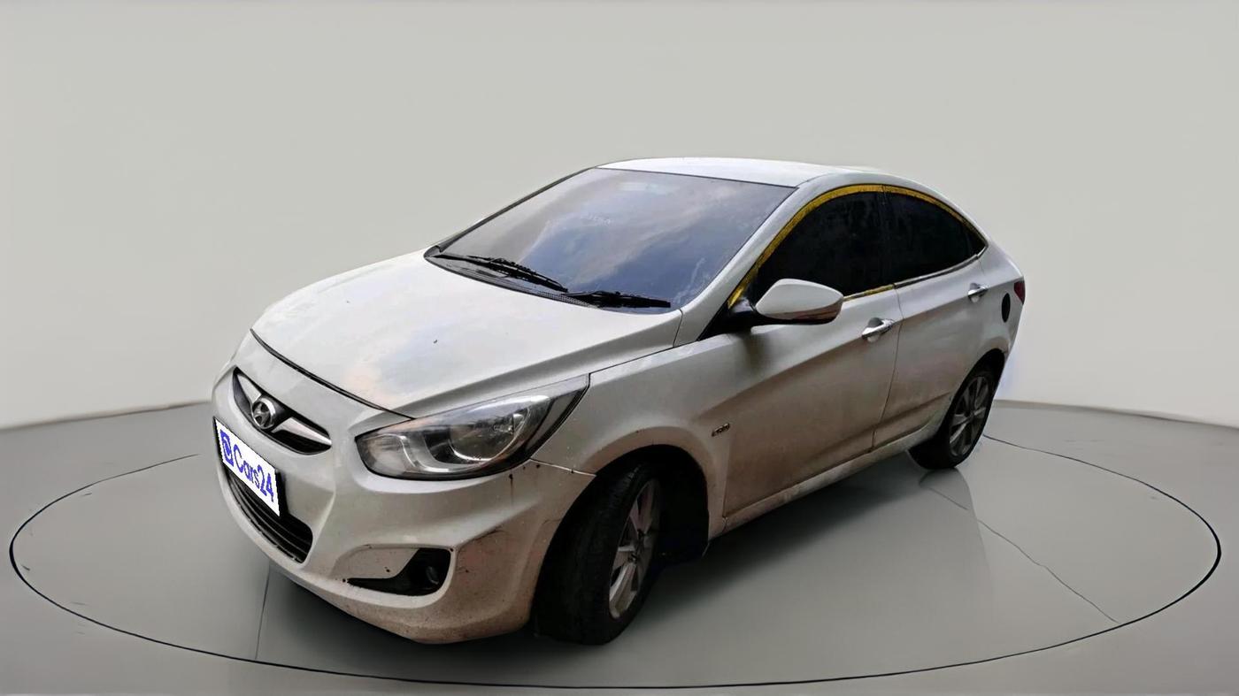 2012 Hyundai Verna FLUIDIC 1.6 CRDI SX OPT AT, Diesel, Automatic, 83,956 km, exterior