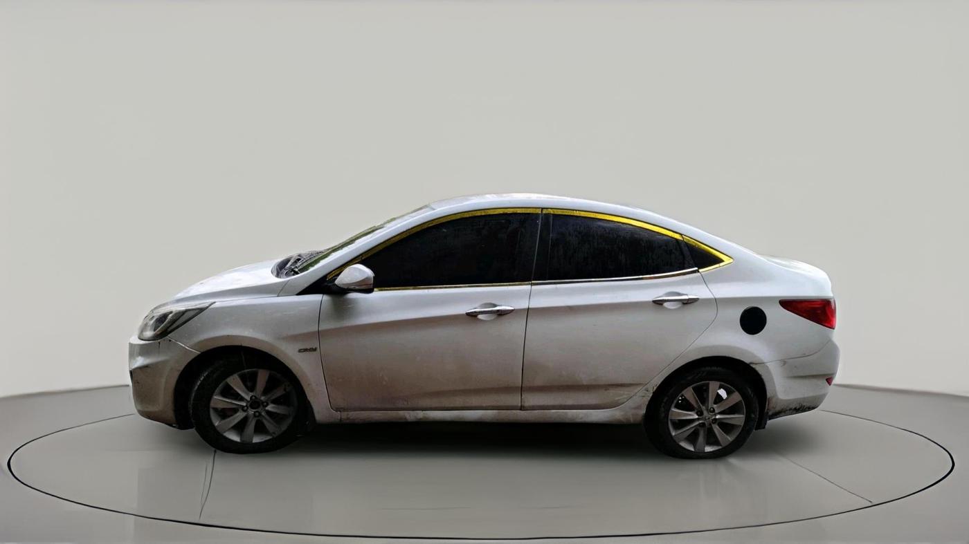 2012 Hyundai Verna FLUIDIC 1.6 CRDI SX OPT AT, Diesel, Automatic, 83,956 km, exterior