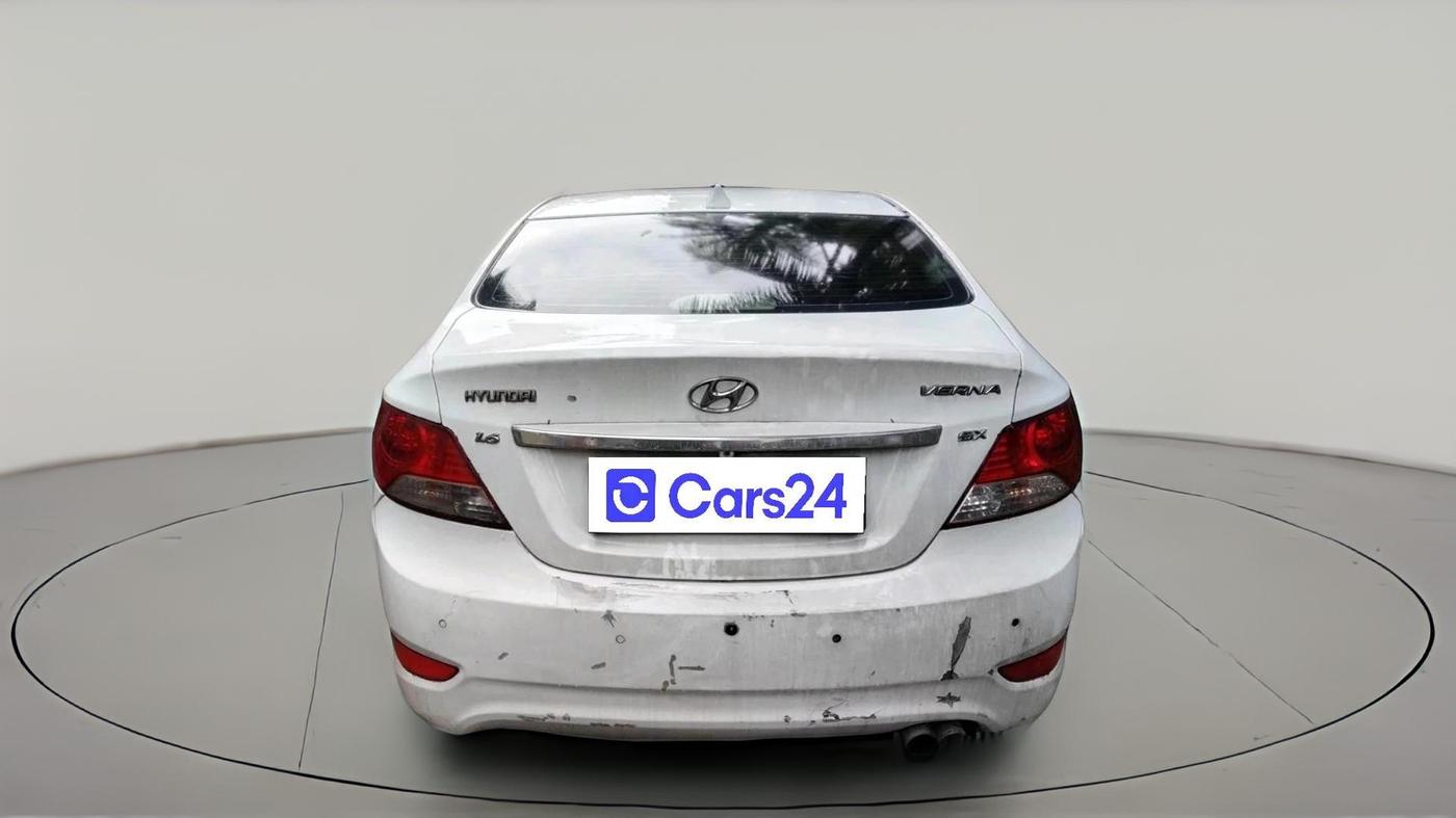 2012 Hyundai Verna FLUIDIC 1.6 CRDI SX OPT AT, Diesel, Automatic, 83,956 km, exterior