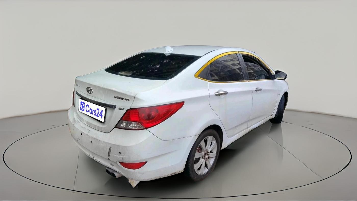 2012 Hyundai Verna FLUIDIC 1.6 CRDI SX OPT AT, Diesel, Automatic, 83,956 km, exterior