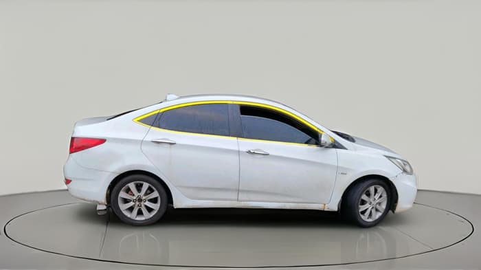 2012 Hyundai Verna FLUIDIC 1.6 CRDI SX OPT AT, Diesel, Automatic, 83,956 km, exterior