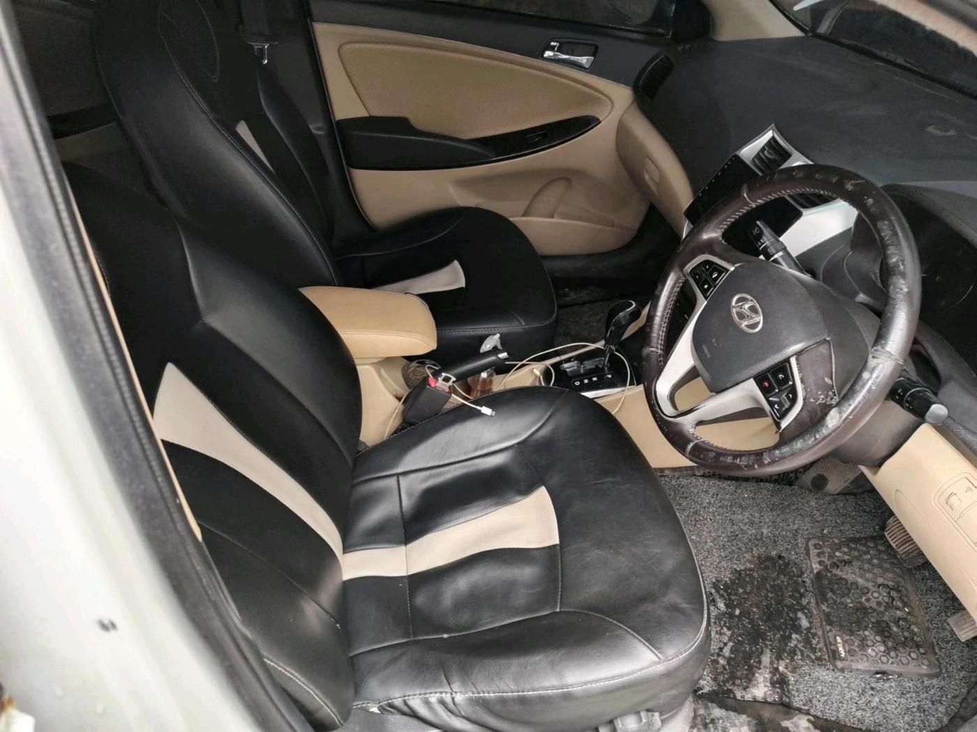 2012 Hyundai Verna FLUIDIC 1.6 CRDI SX OPT AT, Diesel, Automatic, 83,956 km, interior