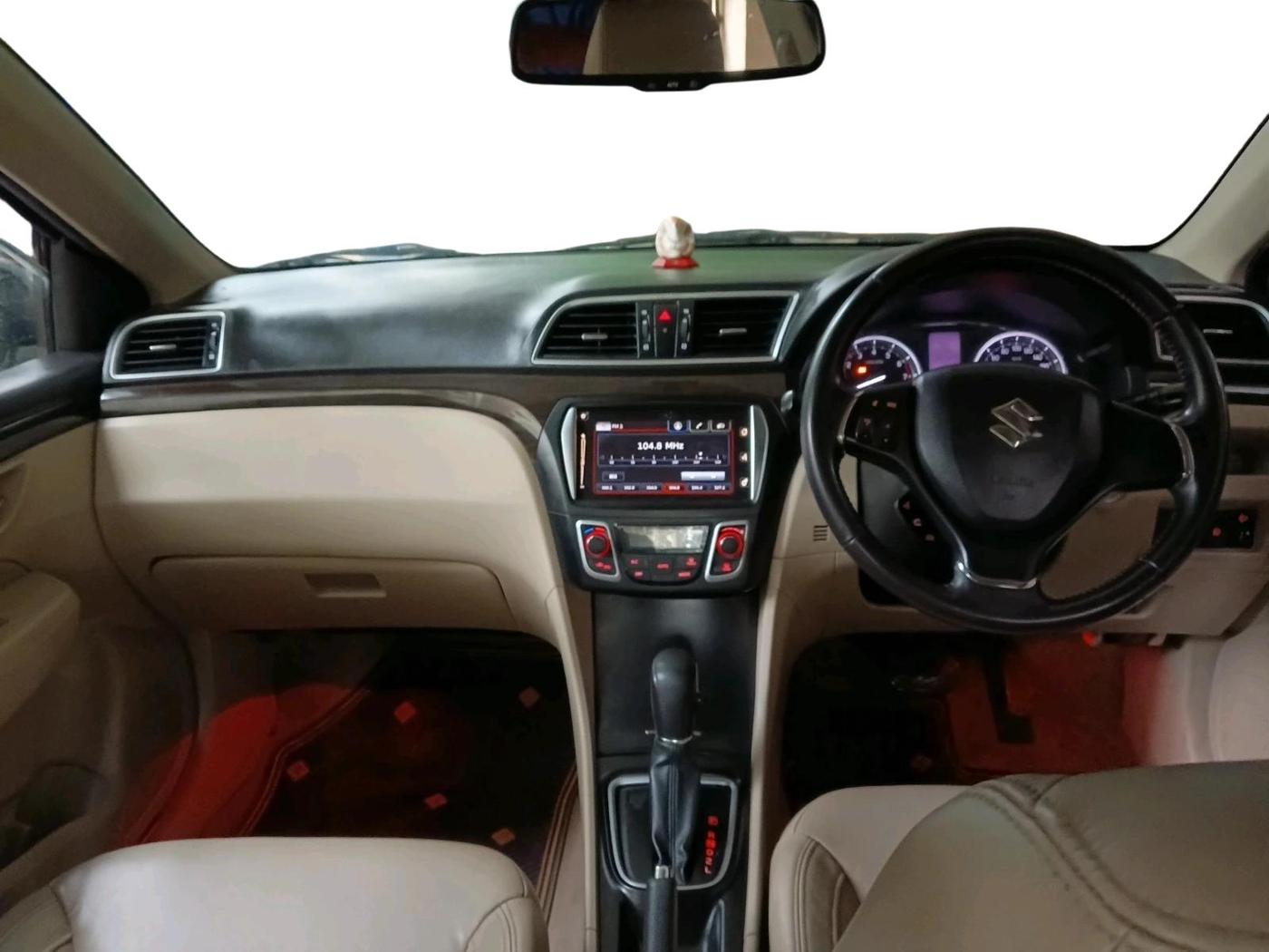 2017 Maruti Ciaz ALPHA  AT 1.4  PETROL, Petrol, Automatic, 99,153 km, interior