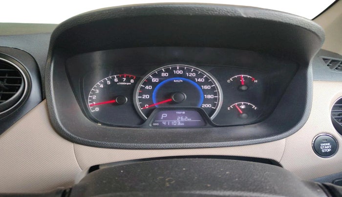 2014 Hyundai Grand i10 ASTA AT 1.2 KAPPA VTVT, Petrol, Automatic, 41,112 km, interior