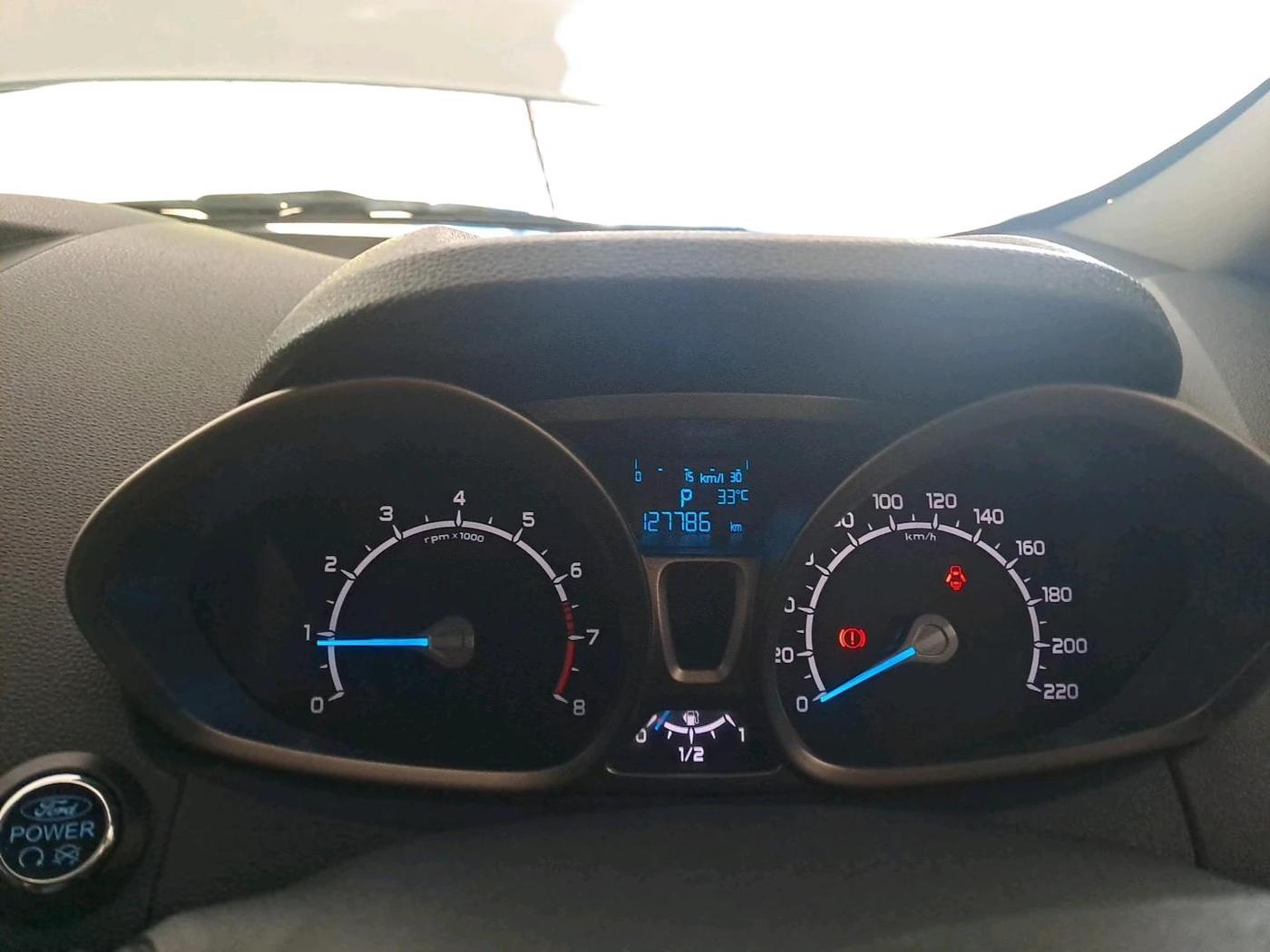 2016 Ford Ecosport TITANIUM 1.5L PETROL AT, Petrol, Automatic, 1,27,786 km, interior
