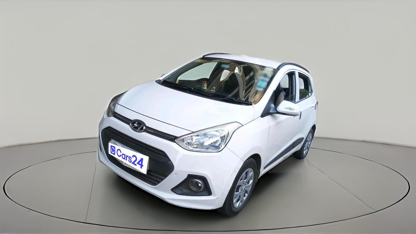 2015 Hyundai Grand i10 SPORTZ 1.2 KAPPA VTVT, Petrol, Manual, 63,957 km, exterior