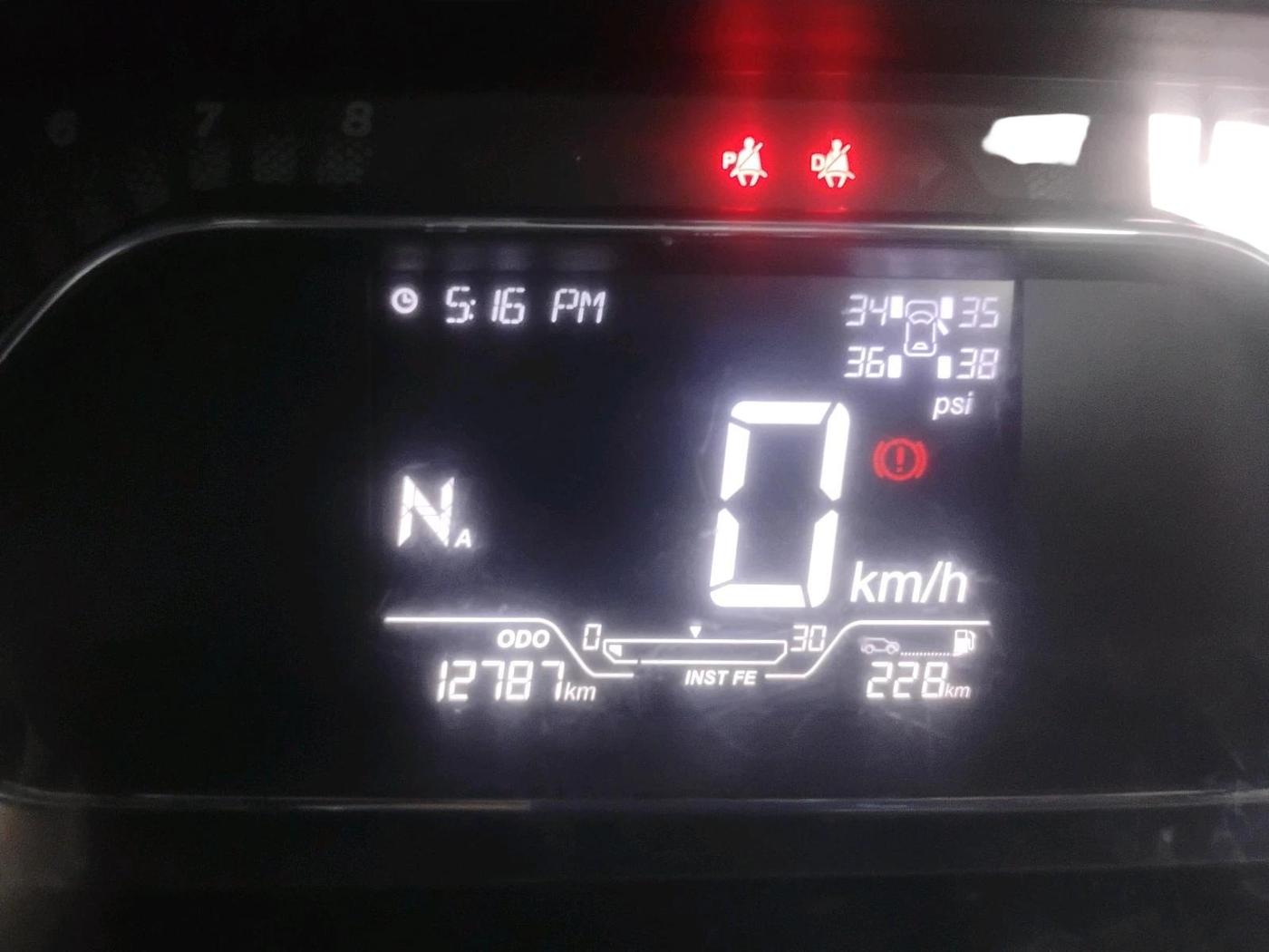 2024 Tata Tiago XZA PLUS PETROL, Petrol, Automatic, 12,787 km, interior