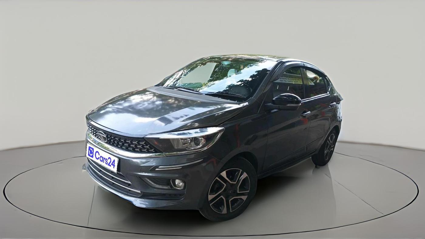 2021 Tata TIGOR XZA PLUS PETROL, CNG, Automatic, 89,612 km, exterior