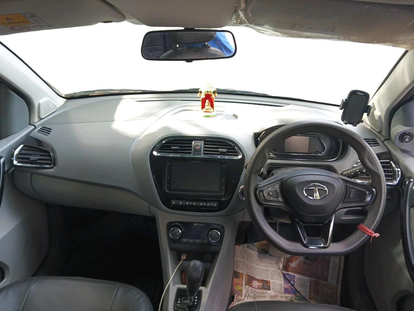 2021 Tata TIGOR XZA PLUS PETROL, CNG, Automatic, 89,612 km, interior