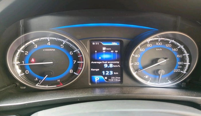 2019 Toyota Glanza G CVT, CNG, Automatic, 73,918 km, interior