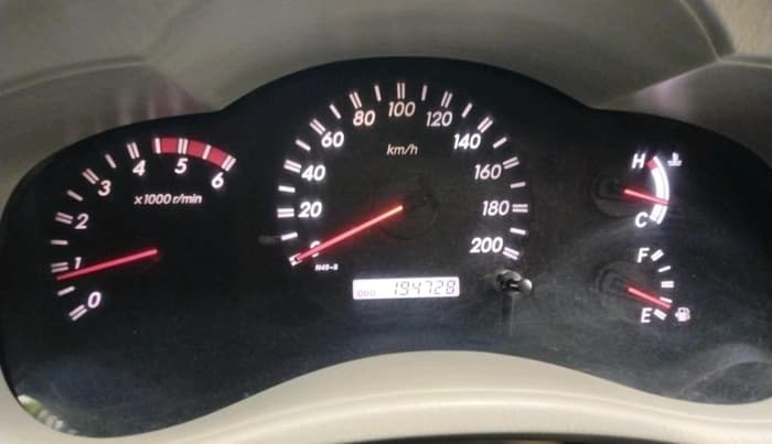 2010 Toyota Innova V 2.5 7 STR, Diesel, Manual, 1,94,728 km, interior
