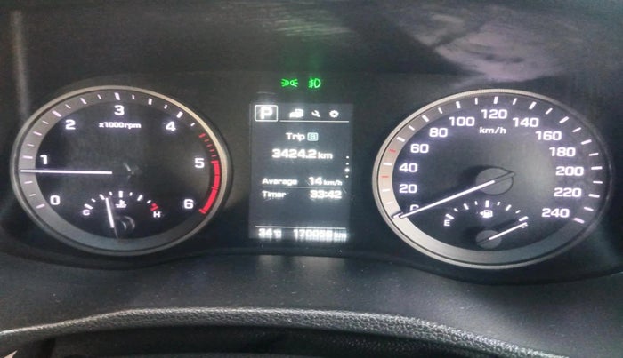 2017 Hyundai Tucson GLS 2WD AT DIESEL, Diesel, Automatic, 1,70,056 km, interior