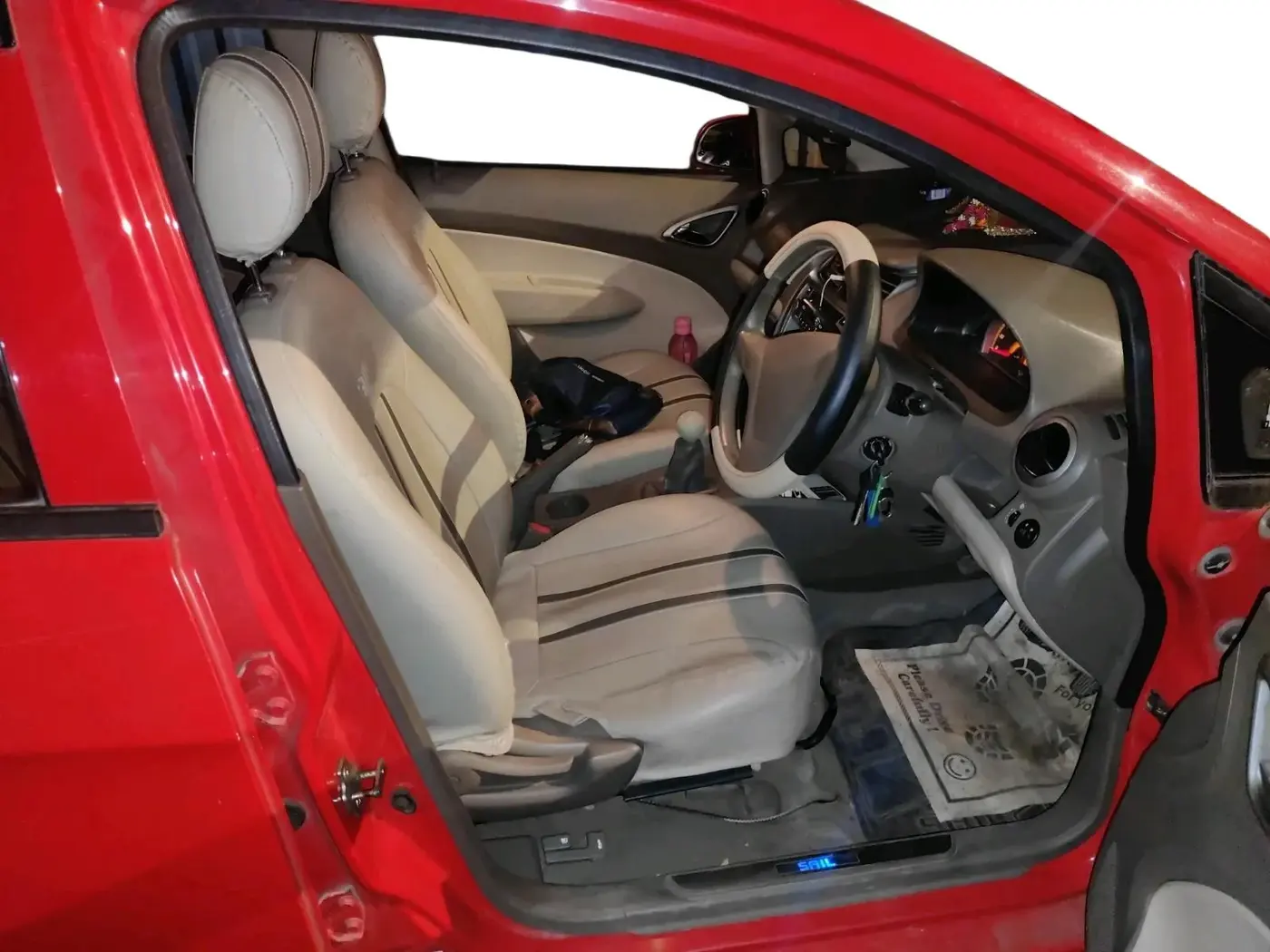 2014 Chevrolet Sail UVA 1.2 LS ABS, Petrol, Manual, 36,120 km, interior