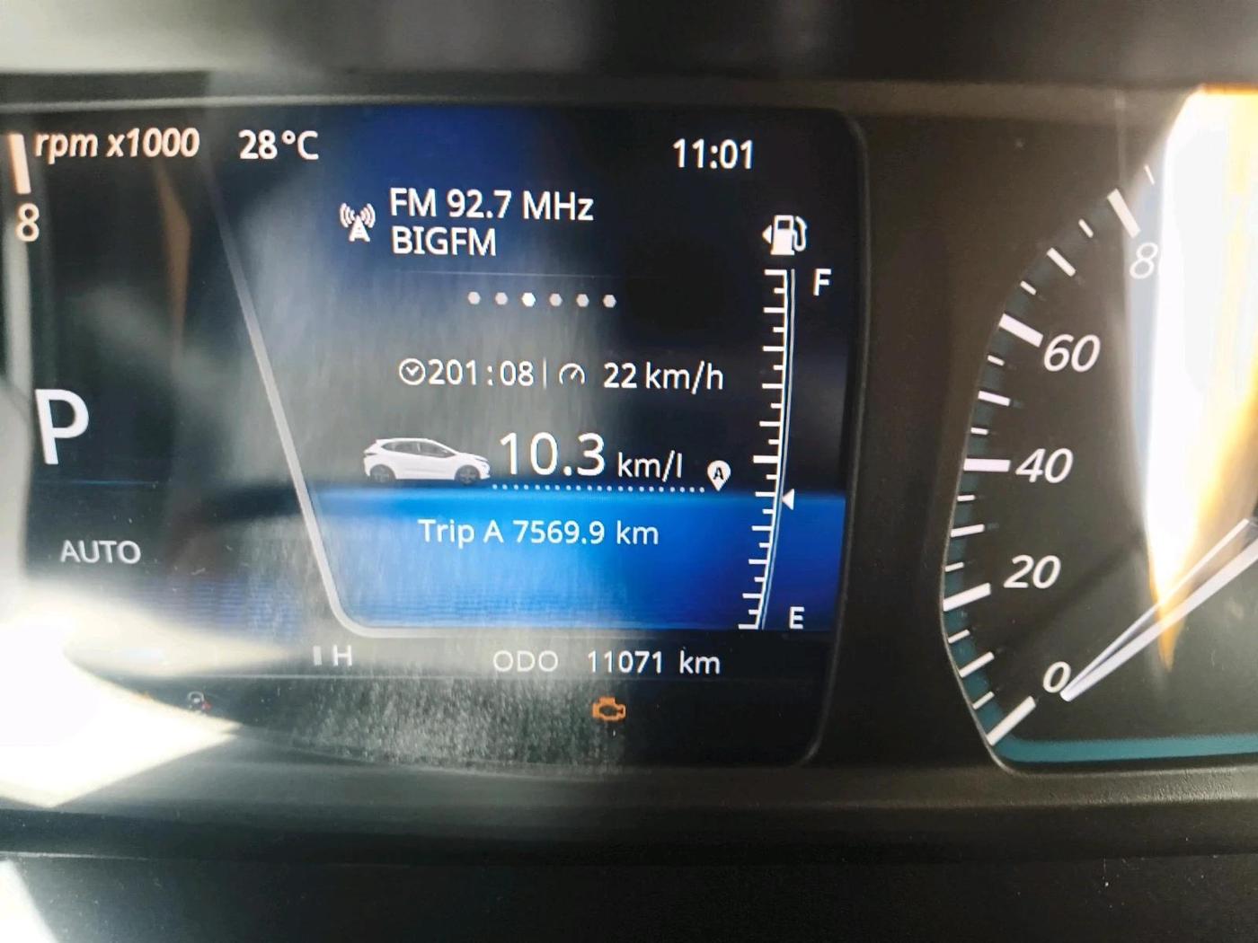 2023 Tata ALTROZ XZA PLUS, Petrol, Automatic, 11,071 km, interior