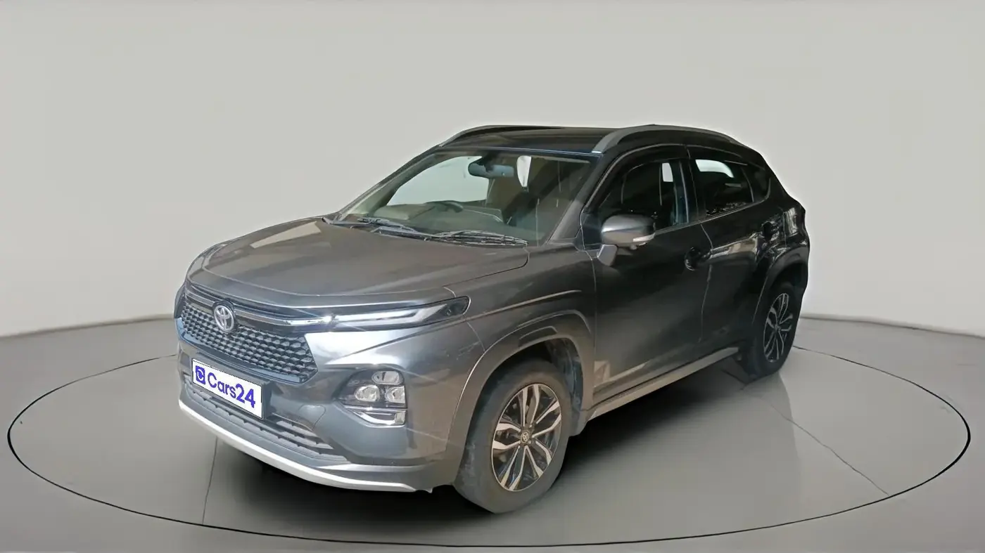 2024 Toyota Urban Cruiser Taisor V 1.0 Petrol AT, Petrol, Automatic, 7,839 km, exterior