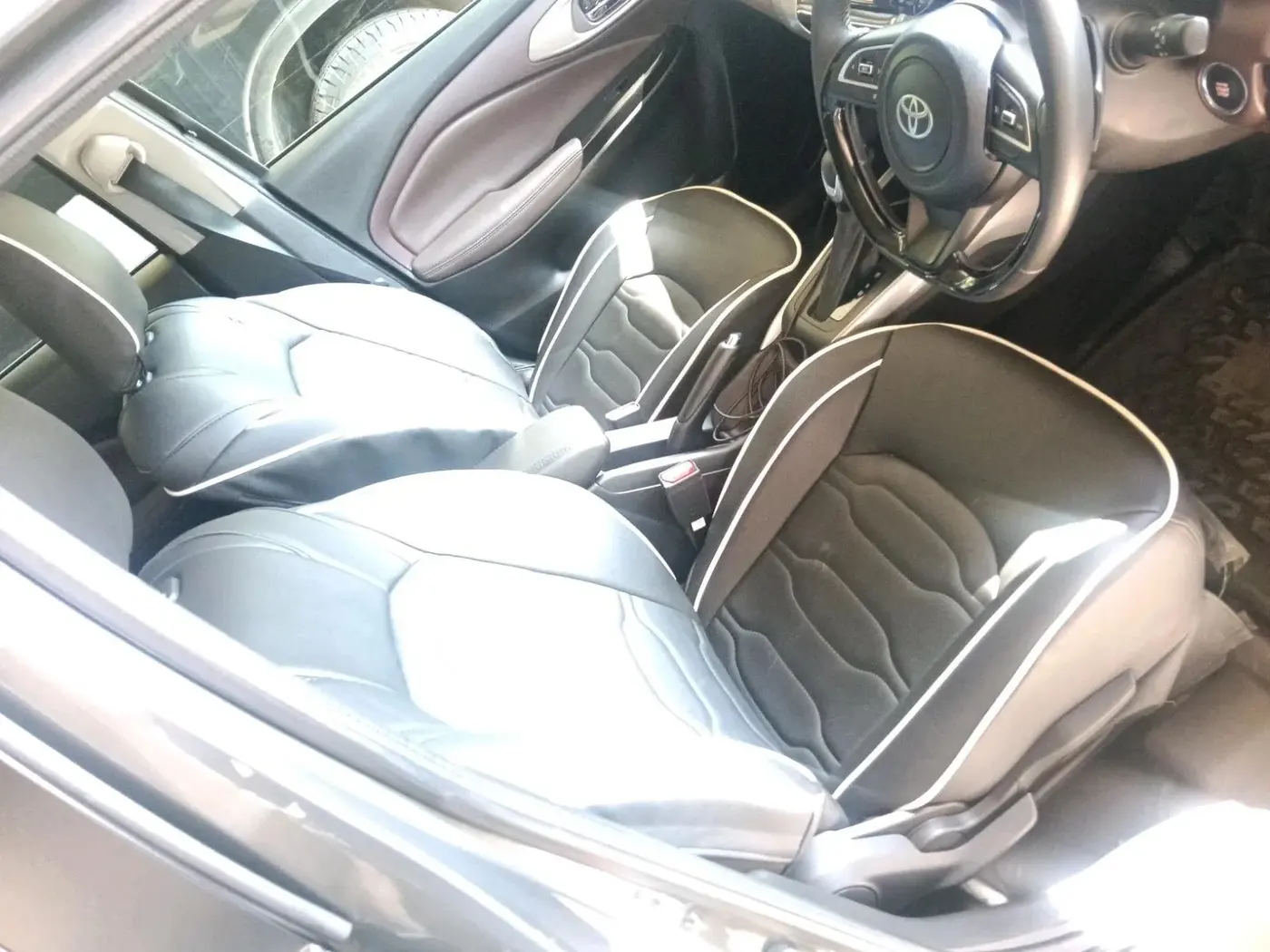 2024 Toyota Urban Cruiser Taisor V 1.0 Petrol AT, Petrol, Automatic, 7,839 km, interior