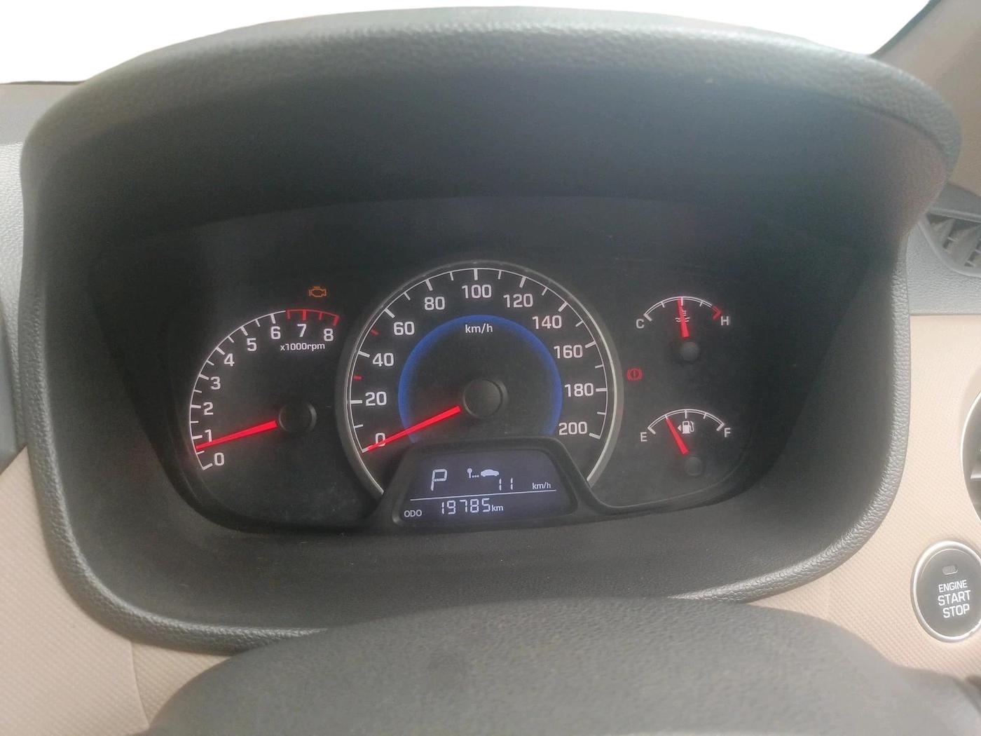 2014 Hyundai Grand i10 ASTA AT 1.2 KAPPA VTVT, Petrol, Automatic, 19,785 km, interior