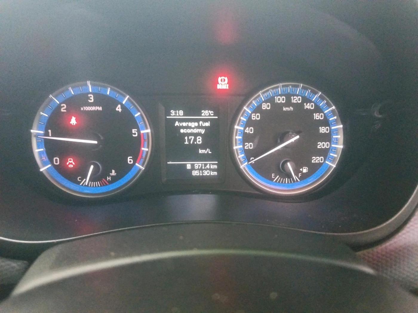 2017 Maruti S Cross ALPHA 1.3, Diesel, Manual, 85,130 km, interior