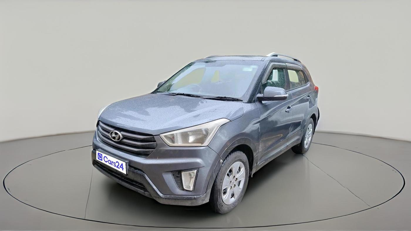 2017 Hyundai Creta E PLUS 1.6 PETROL, Petrol, Manual, 70,967 km, exterior