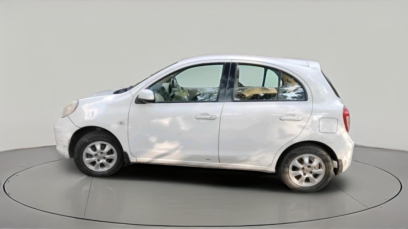 2012 Nissan Micra XV DIESEL, Diesel, Manual, 1,23,123 km, exterior