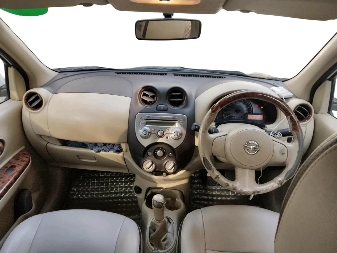 2012 Nissan Micra XV DIESEL, Diesel, Manual, 1,23,123 km, interior